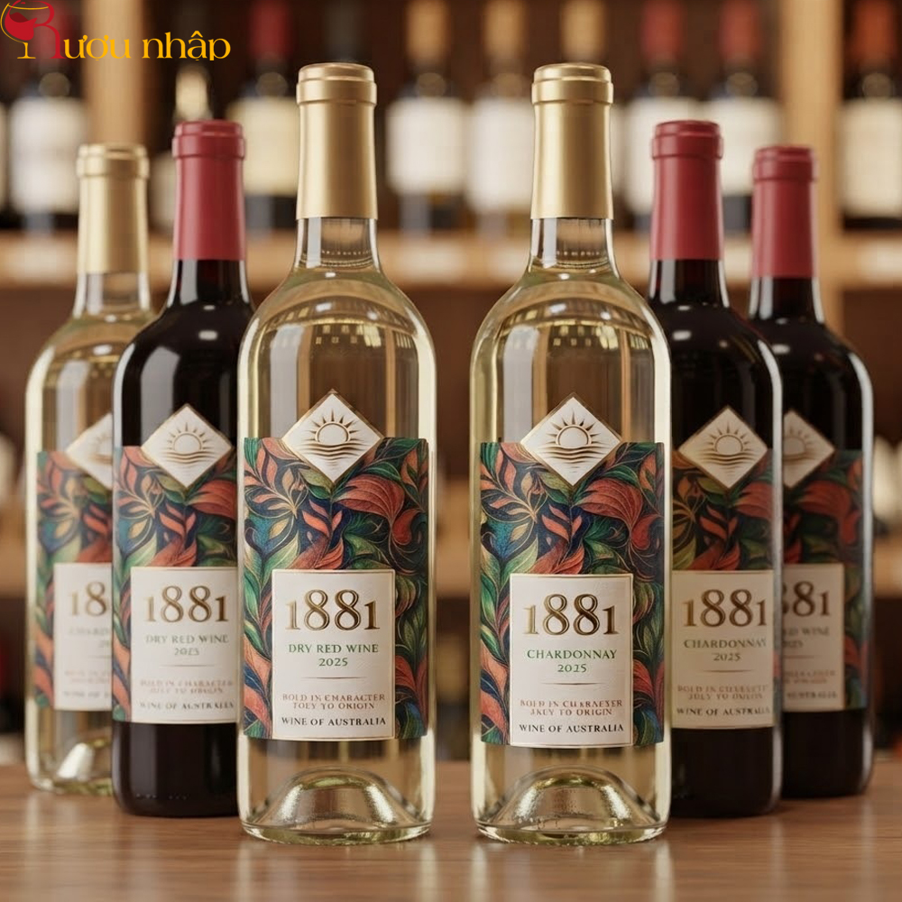 Vang Úc 1881 Dry Red Wine